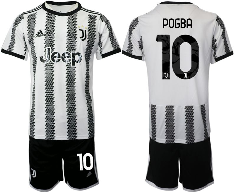 Men 2022-2023 Club Juventus FC home white 10 Soccer Jersey